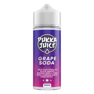 100ml Grape Soda by Pukka Juice