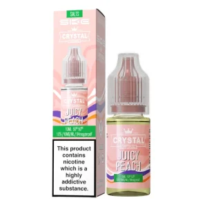 10ml Juicy Peach by SKE Crystal Nic Salts
