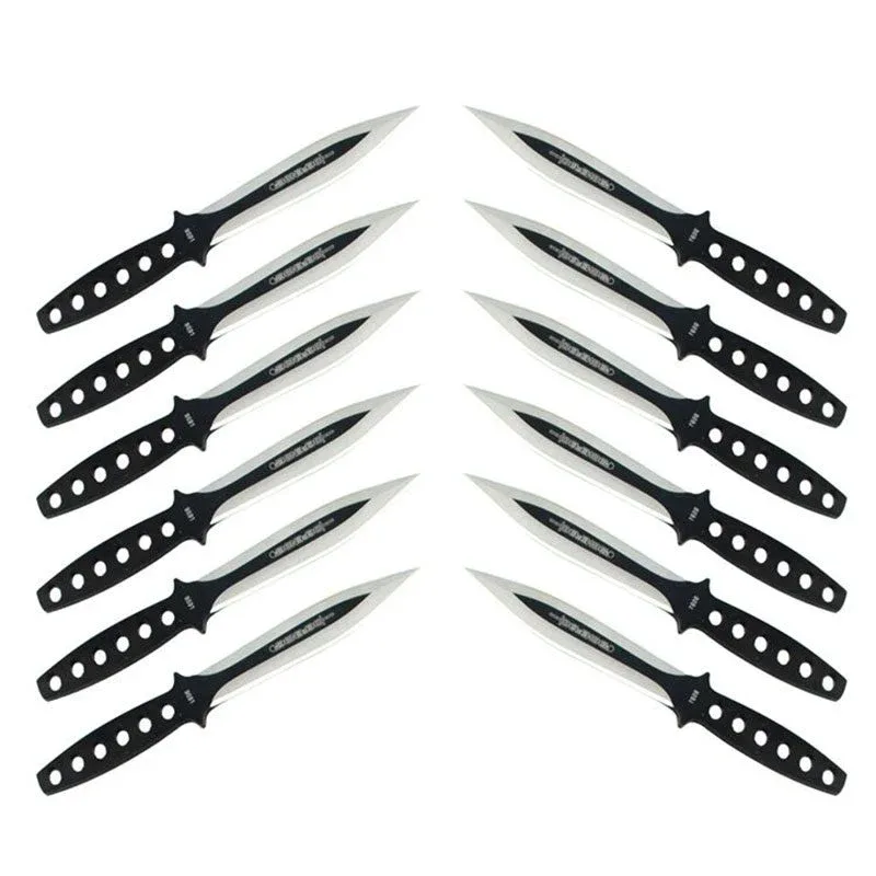 6" Ninja Phantom XII Throwing Knife Set