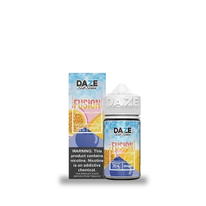 7 Daze Fusion Lemon Passionfruit Blueberry ICED 30ml Nic Salt Vape Juice
