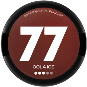 77 Cola Ice Nicotine Pouches – 10mg (5 Pack)
