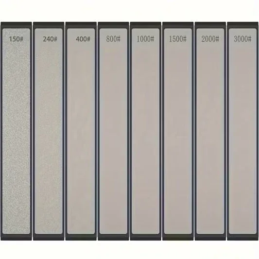 8pcs Diamond Whetstone Sharpening Set