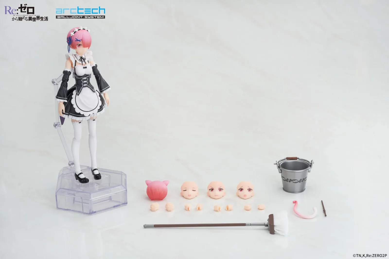 Apex Arctech Action Series Re:Zero Ram 1/8 Scale Figure Collectible - Image 2
