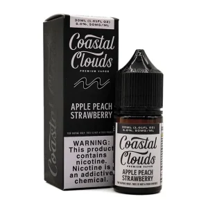 Apple Peach Strawberry - 50mg - Coastal Clouds Salt - 30mL