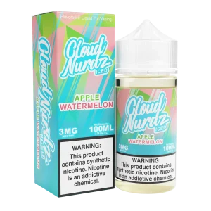 Apple Watermelon Iced Cloud Nurdz 100ml
