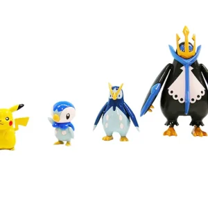 Bandai Spirits Pokemon Model No.6 Empoleon Evolution Set New Package Version