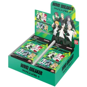 Bandai Wind Breaker Visual Card Booster Box TCG Japan Official