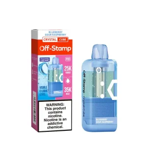 Blueberry Sour Raspberry - Off-Stamp Crystal Cube 35K Disposable Pod