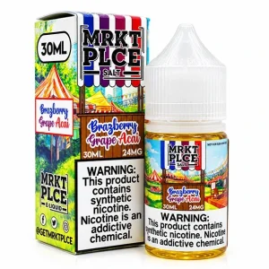 Brazberry Grape Acai - 24mg - MRKTPLCE Salt - 30mL