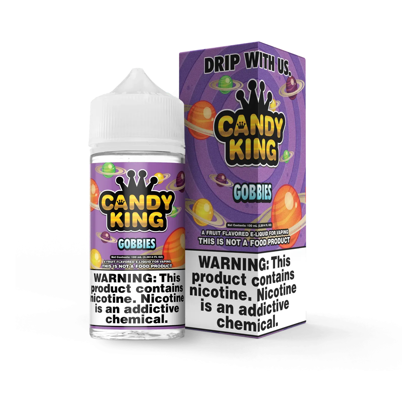 CANDY KING – Gobbies – 100ML E-Liquid