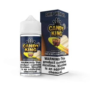 CANDY KING – Peachy Rings – 100ML E-Liquid