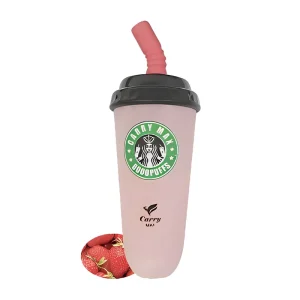 CARRY Max Pro Mini Cup Disposable Vape 8000 Puffs – Strawberry Sundae