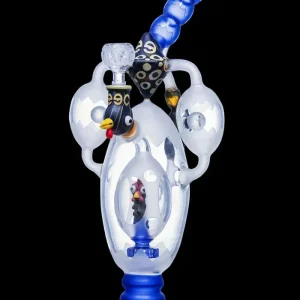 Cheech - 14.5" Rooster in a Bubble Deluxe Bong