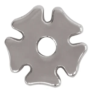 Clover Leaf Replacement Rowel, Stainless Steel, 7/8"
