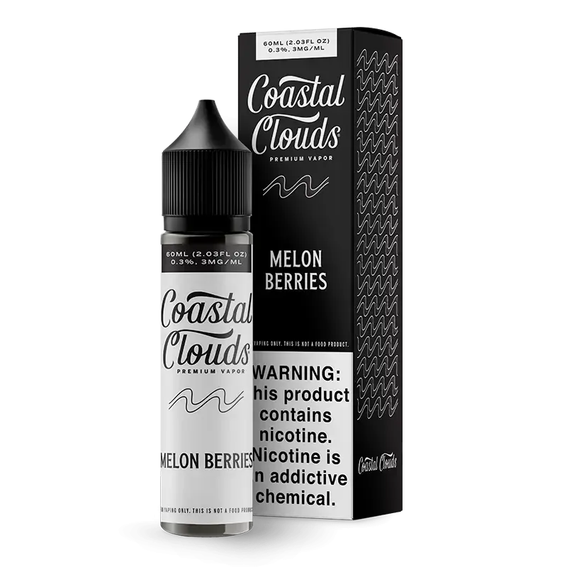 Coastal Clouds – Melon Berries – 60ML E-Liquid