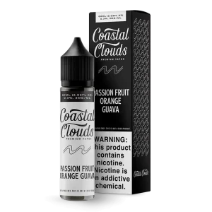 Coastal Clouds – Passion Fruit Orange Guava – 60ML E-Liquid