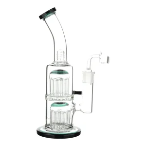 Double Barrel Dab Rig - 11in