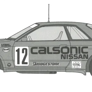 Fujimi Model 1/12 Calsonic Skyline GT-R BNR32 Gr.A 1993 Plastic Kit