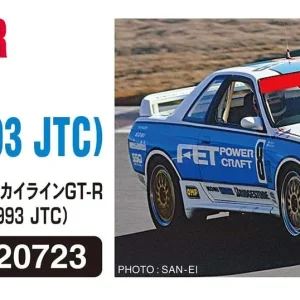 Hasegawa 1/24 GT-R BNR32 Gr.A 1993 JTC Model Kit - Skyline Plastic 20723