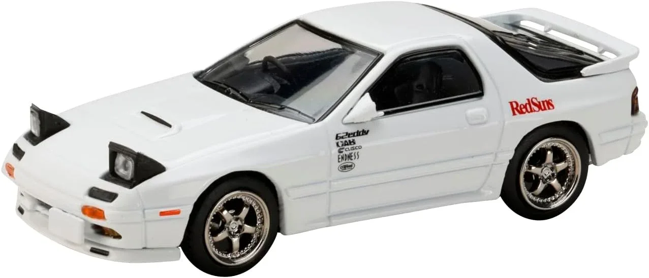 Hobby Japan 1/64 Initial D Mazda RX-7 Diorama Set Ryosuke vs Takumi 30th Anniv