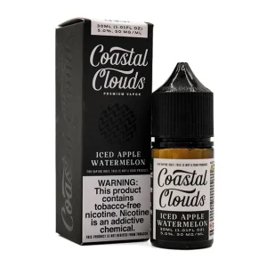 Iced Apple Watermelon - 50mg - Coastal Clouds Co. - 30mL