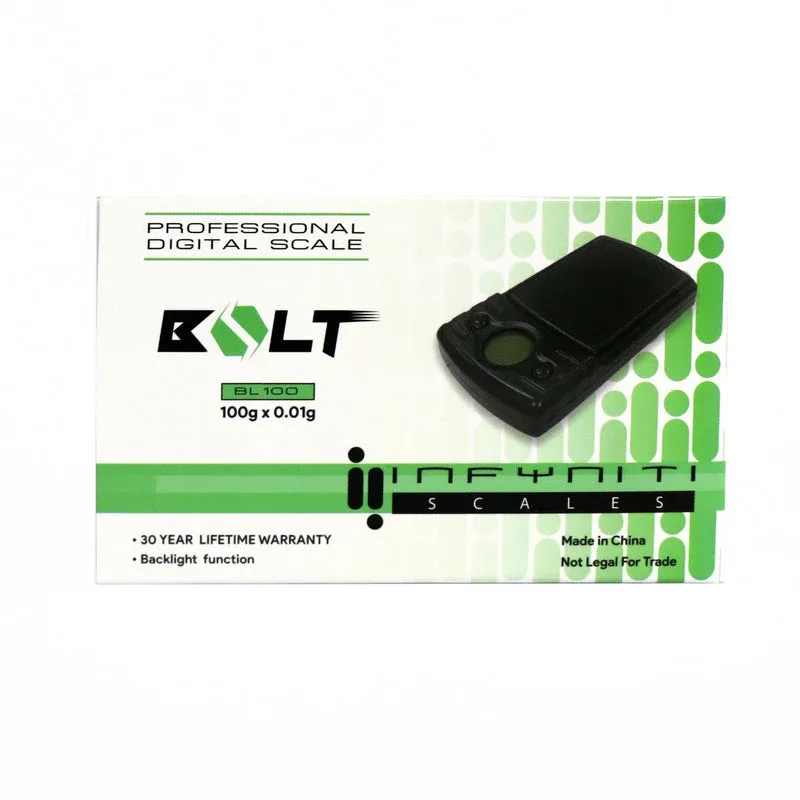 Infyniti Bolt Digital Pocket Scale 100g x 0.01g - Image 2