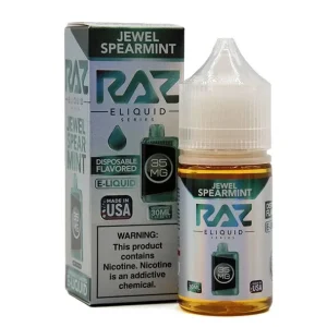 Jewel Spearmint - 35mg - Pod Juice X Raz Salt - 30mL