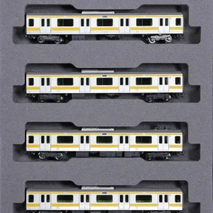KATO N Gauge E231 500 Chuo-Sobu 4-Car Extension Set Railway Model Train 10-1913