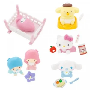 Kenelephant Sanrio Characters Baby Room Figure Set Capsule Toy Collection