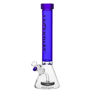 Legendary - 16" 5mm Coloured Tube Showerhead Beaker