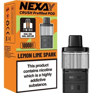 Lemon lime spark Nexay Crush pod & refill by VOOPOO 10ml