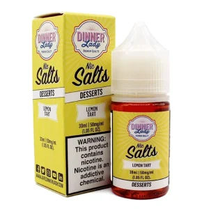 Lemon Tart - 50mg - Dinner Lady Salt - 30mL