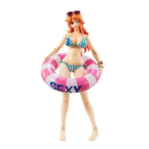 Megahouse Variable Action Heroes One Piece Nami Summer Vacation Figure