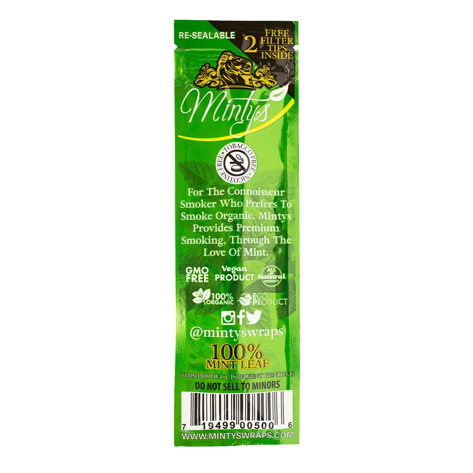 Mintys Organic Wraps - 2 Pack - Image 2