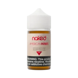 Naked 100 Tobacco – American Patriots – 60ML E-Liquid