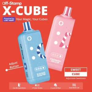 Off-Stamp X-CUBE Sweet Cube 25K Disposable POD Powered By LOST MARY – 25000 Puffs