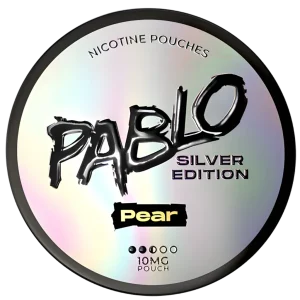 Pablo Silver Edition Pear 10mg Nicotine Pouches (5 Pack)
