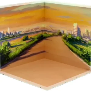PLM Diorama Mansion 200 Riverside ABS Figure Display Background