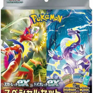 Pokemon Scarlet Ex and Violet Ex Special Set Card Game Collection