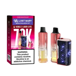 Pomegranate Blast - Lost Mary Nera Fullview 70k Disposable Vape Kit