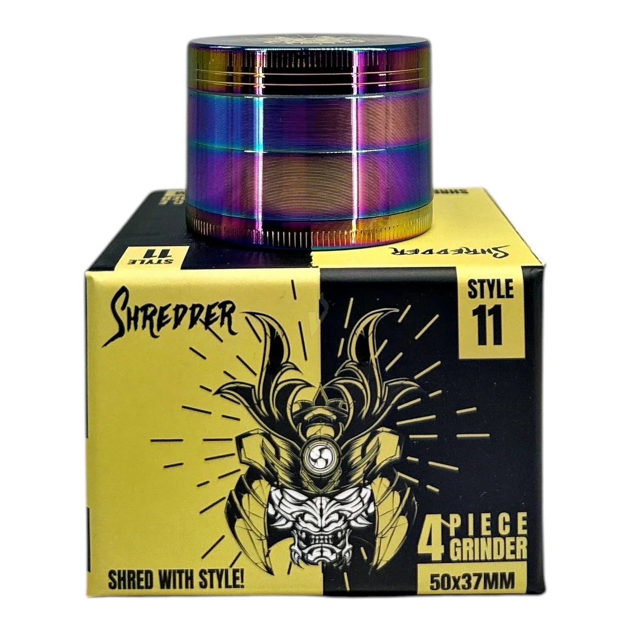 Shredder 4 Piece Style 11 Rainbow Grinder