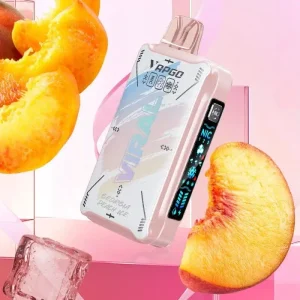 Vapgo VIRAL 50K SWEET-ICE-NIC Control Disposable Vape (5%, 50000 Puffs) - Georgia Peach Ice