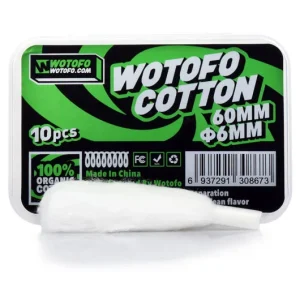 Wotofo Pre-Built Cotton for Profile RDA | 60mm x 6mm