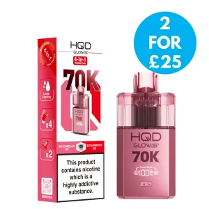 HQD Glow Air 70k Prefilled Pod Kit