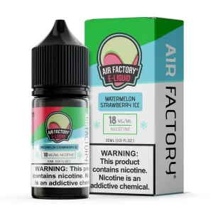 Air Factory Watermelon Strawberry Ice Nic Salt Vape Juice 30ml - 36MG