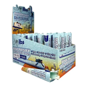 Dogg Lbs Blue Paisley 1 1/4 Pre Rolled Cones 32 Pack