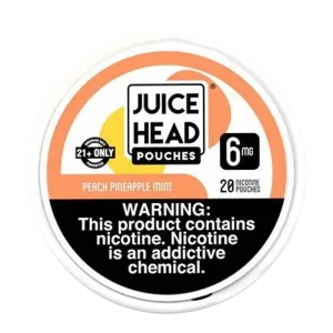 Juice Head Nicotine Pouches - Peach Pineapple Mint