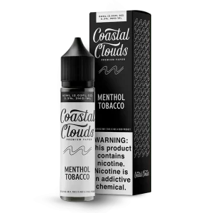 Coastal Clouds Menthol Tobacco Vape Juice 60ml - 3mg