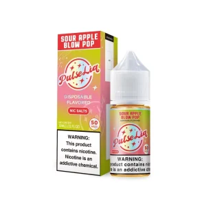 Pulse Liq Geek Bar Salt Sour Apple B-Pop E-juice 30ml - Eleaf Official Store