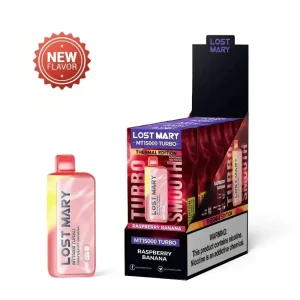 Raspberry Banana - Lost Mary MT15000 Turbo Disposable Vape